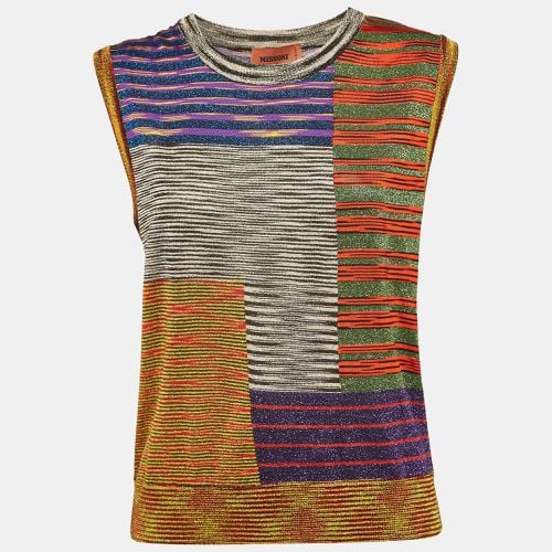 Missoni Multicolor Lurex Knit Tank Top L - Missoni - Modalova