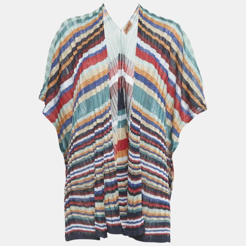 Missoni Multicolor Lurex Knit Poncho One Size - Missoni - Modalova