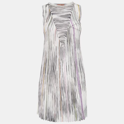 Missoni Multicolor Sequin Embellished Stripe Knitted Mini Dress S - Missoni - Modalova