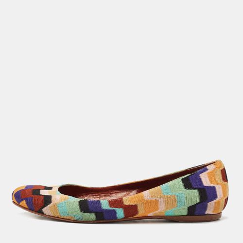 Missoni Multicolor Knit Fabric Ballet Flats Size 36 - Missoni - Modalova