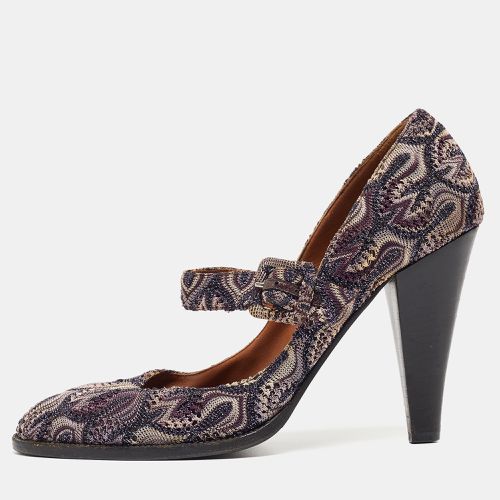 Lurex Fabric Mary Jane Pumps Size 39 - Missoni - Modalova