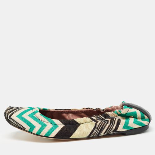 Missoni Multicolor Lurex Fabric Scrunch Ballet Flats Size 37 - Missoni - Modalova