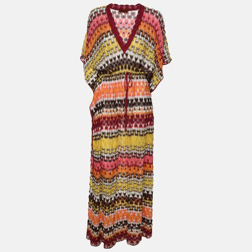 Missoni Mare Multicolor Viscose Caftan Maxi Dress L - Missoni Mare - Modalova