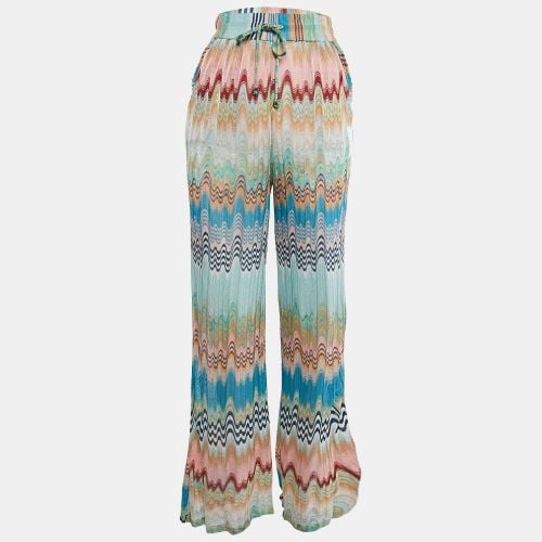 Missoni Mare Multicolor Patterned Knit Cover-Up Beach Pants S - Missoni Mare - Modalova