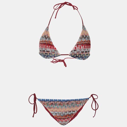 Missoni Multicolor Lurex Knit Bikini M - Missoni - Modalova