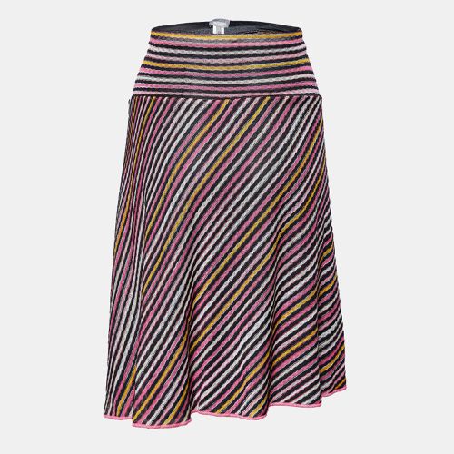 Missoni Sport Multicolor Striped Knit Mini Skirt M - Missoni Sport - Modalova