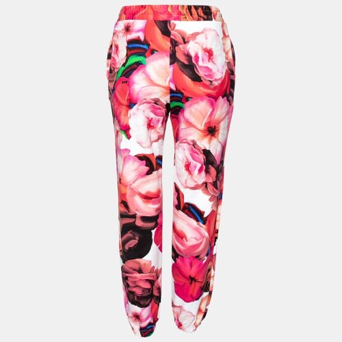 MSGM Multicolor Printed Cotton Track Pants S - MSGM - Modalova