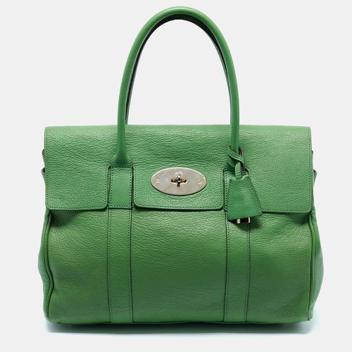 Leather Bayswater Satchel - Mulberry - Modalova