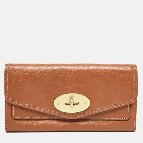 Mulberry Brown Leather Flap Continental Wallet - Mulberry - Modalova