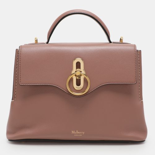 Mulberry Nude Pink Leather Mini Seaton Top Handle Bag - Mulberry - Modalova