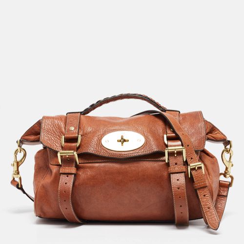 Mulberry Brown Leather Small Alexa Satchel - Mulberry - Modalova