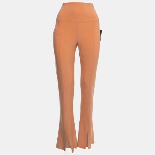 Stretch Knit High Waist Flared Hem Leggings L - Norma Kamali - Modalova