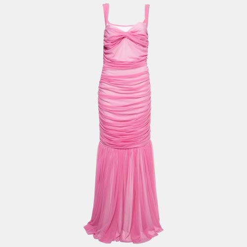 Mesh Walter Fishtail Gown L - Norma Kamali - Modalova