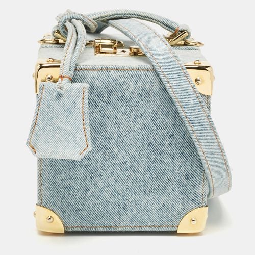 Denim Box Crossbody Bag - Natasha Zinko - Modalova