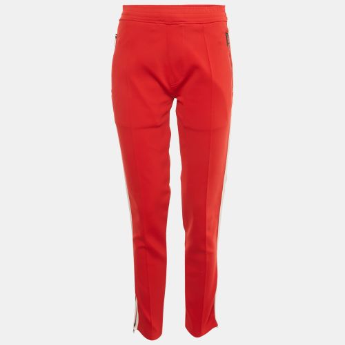 Neil Barrett Red Jersey Super Skinny Fit Track Pants S - Neil Barrett - Modalova