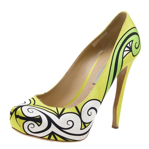 Nicholas Kirkwood Multicolor Satin Pumps Size 38 - Nicholas Kirkwood - Modalova