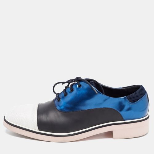 Nicholas Kirkwood Tricolor Leather and Mesh Lace Up Oxfords Size 40 - Nicholas Kirkwood - Modalova