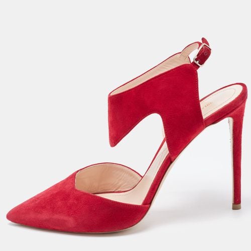 Nicholas Kirkwood Dark Pink Suede Leda Pumps Size 38.5 - Nicholas Kirkwood - Modalova