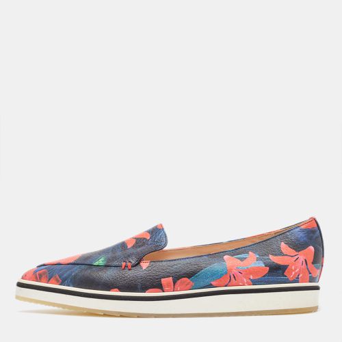 Nicholas Kirkwood Multicolor Floral Print Leather Alona Smoking Slipper Size 37 - Nicholas Kirkwood - Modalova