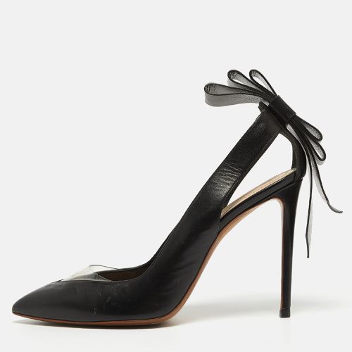 Nicholas Kirkwood Black Leather Bow Slingback Pumps Size 39 - Nicholas Kirkwood - Modalova