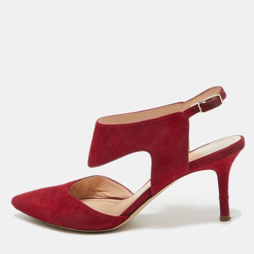 Nicholas Kirkwood Dark Red Suede Leda Pumps Size 36 - Nicholas Kirkwood - Modalova