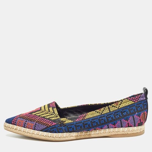 Nicholas Kirkwood Multicolor Canvas Embroidered Mexican Pointed Toe Espadrilles Size 37 - Nicholas Kirkwood - Modalova