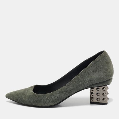 Nicholas Kirkwood Green Suede Studded Pumps Size 39 - Nicholas Kirkwood - Modalova