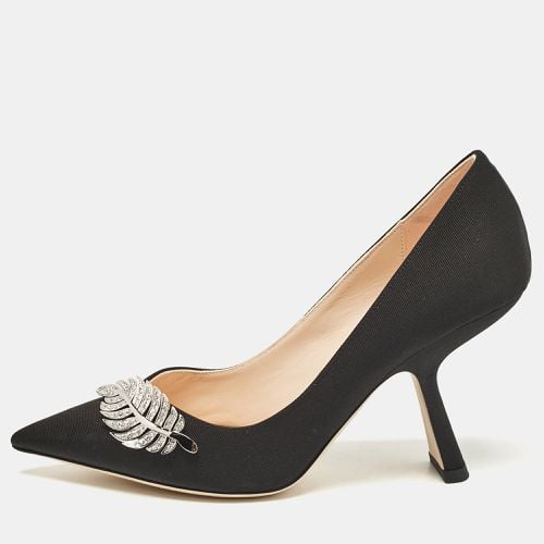 Nicholas Kirkwood Black Grosgrain Monstera Pumps Size 40 - Nicholas Kirkwood - Modalova