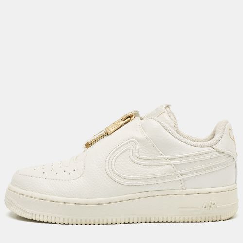 Nike White Leather Air Force 1 Lxx low Lace Up Sneakers Size 37.5 - Nike - Modalova