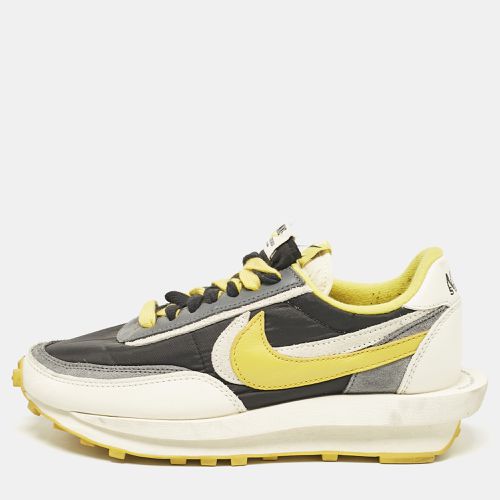 Nike x Sacai Multicolor Leather and Suede LD Waffle Undercover Black Bright Citron Sneakers Size 38.5 - Nike x Sacai - Modalova