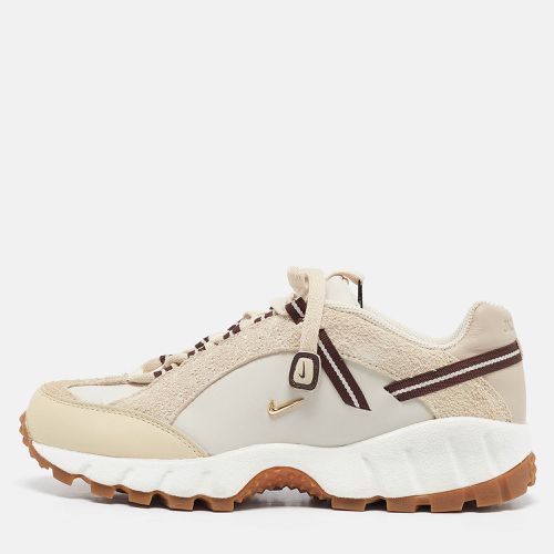 Nike x Jacquemus Beige Leather and Suede Air Humara LX Sneakers Size 38.5 - Nike - Modalova