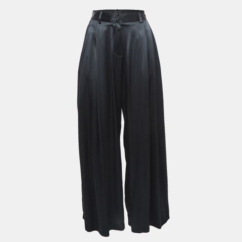 Satin Wide-Leg Seville Pants M - Nili Lotan - Modalova