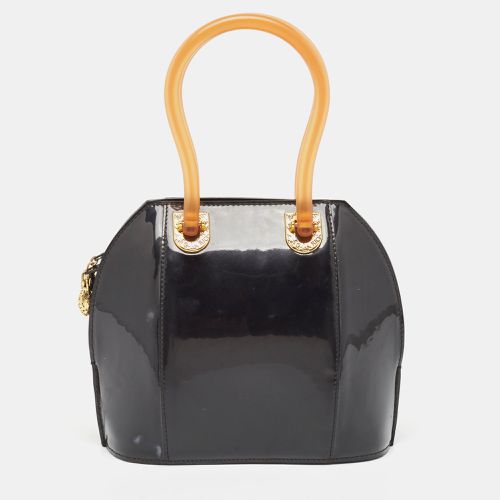 Nina Ricci Black Patent Leather Satchel - Nina Ricci - Modalova