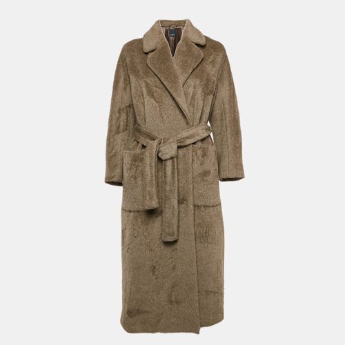 Alpaca Fur Mid-Length Coat M - S'Max Mara - Modalova