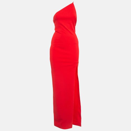 Solace London Red Stretch Crepe Petch Maxi Dress S - Solace London - Modalova