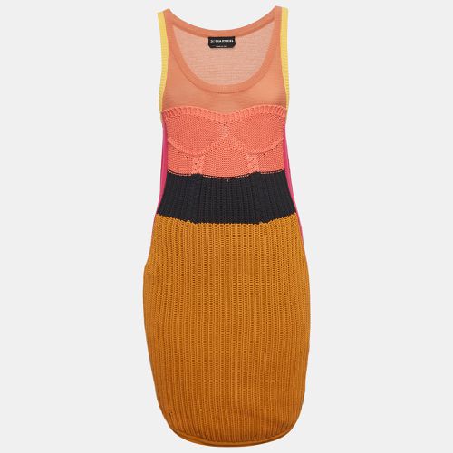 Sonia Rykiel Multicolor Rib Knit Sleeveless Mini Dress XS - Sonia Rykiel - Modalova