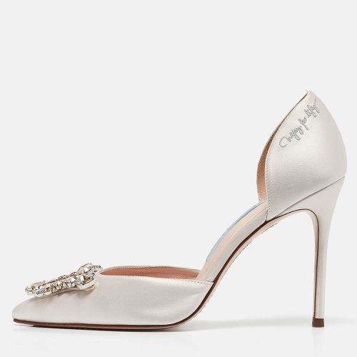 Satin Crystal Embellished D'orsay Pumps Size 39 - Sophia Webster - Modalova