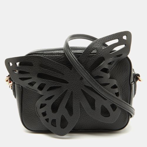 Sophia Webster Black Leather Flossy Butterfly Camera Crossbody Bag - Sophia Webster - Modalova