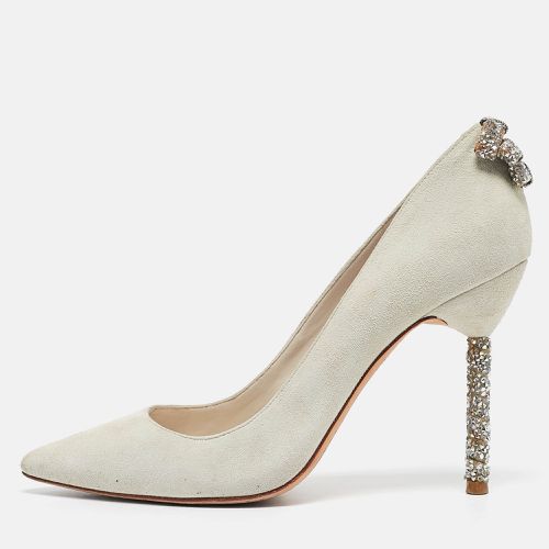 Sophia Webster Grey Suede Pointed Toe Pumps Size 40.5 - Sophia Webster - Modalova