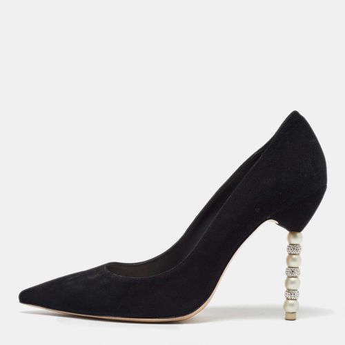 Sophia Webster Black Suede Coco Crystal Embellished Pumps Size 40 - Sophia Webster - Modalova