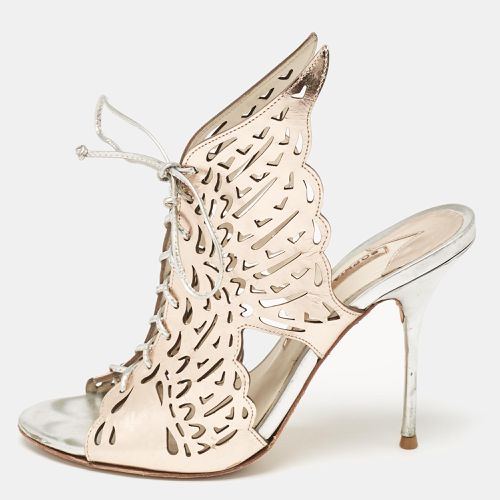 Sophia Webster Gold Leather Cherub Slide Sandals Size 38 - Sophia Webster - Modalova