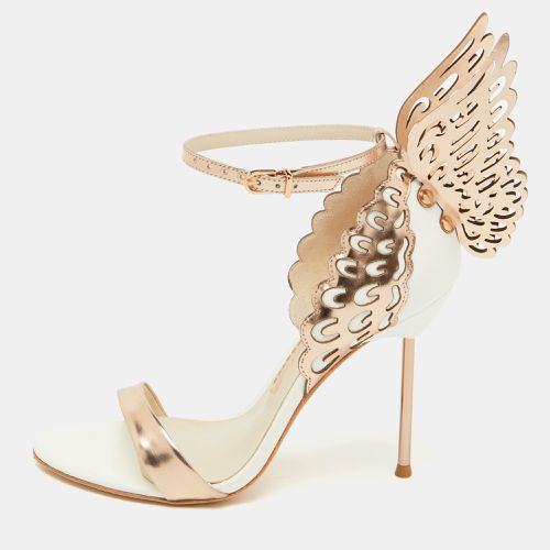 Sophia Webster Metallic Leather Evangeline Ankle Strap Sandals Size 37 - Sophia Webster - Modalova