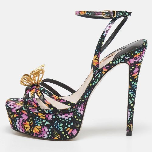 Sophia Webster Multicolor Canvas Mariposa Ankle Strap Sandals Size 38 - Sophia Webster - Modalova