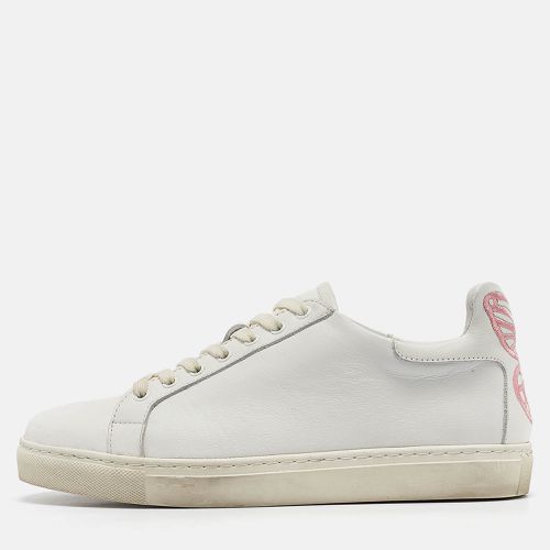 Sophia Webster White Leather Bibi Butterfly Sneakers Size 36.5 - Sophia Webster - Modalova