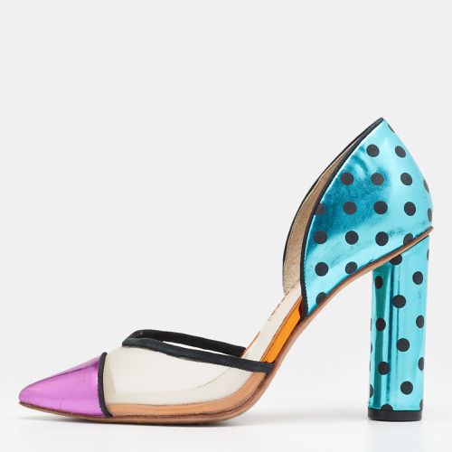 Sophia Webster Multicolor Leather And Mesh Jessica D'Orsay Pumps Size 37 - Sophia Webster - Modalova