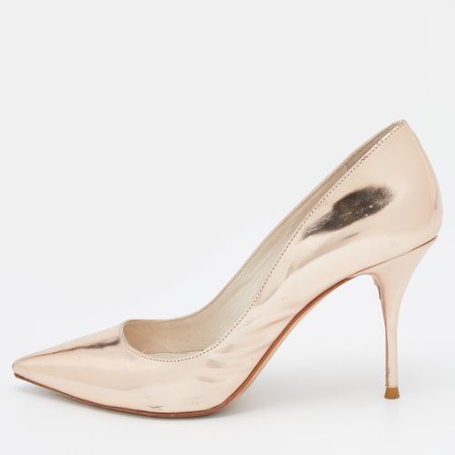 Sophia Webster Metallic Rose Gold Leather Coco Flamingo Pointed Toe Pumps Size 38.5 - Sophia Webster - Modalova