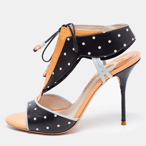 Sophia Webster Tricolor Polka Dot Leather and Patent Leilou Sandals Size 38 - Sophia Webster - Modalova