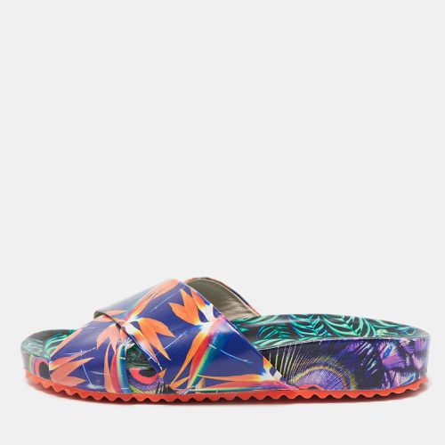 Sophia Webster Multicolor Printed Leather Slides Size 40.5 - Sophia Webster - Modalova