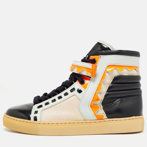 Sophia Webster Multicolor Leather and Glitter Riko High Top Sneakers Size 36 - Sophia Webster - Modalova