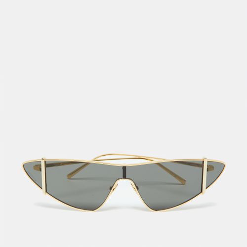 Saint Laurent Paris Gold Tone SL536 Cat-Eye Sunglasses - Saint Laurent Paris - Modalova